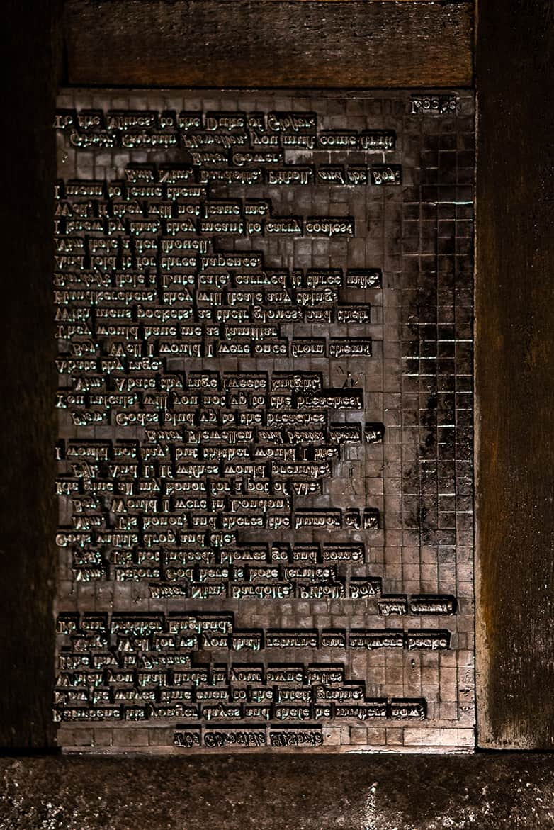 XUL Architecture - Globe Theatre - Letterpress