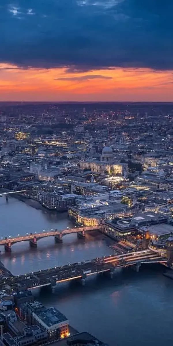 London Sunset England London Sunset England