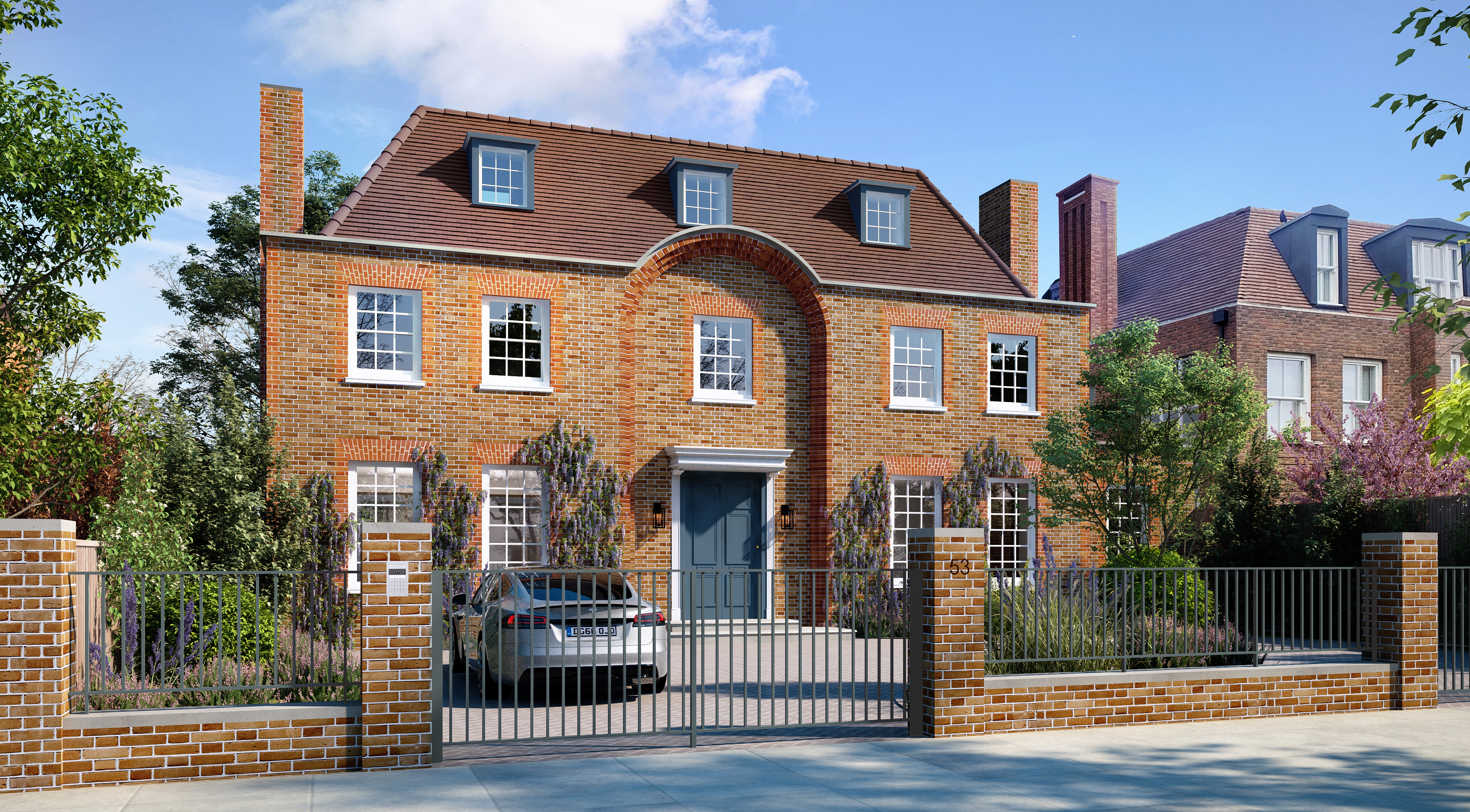 Arch House_Front Elevation